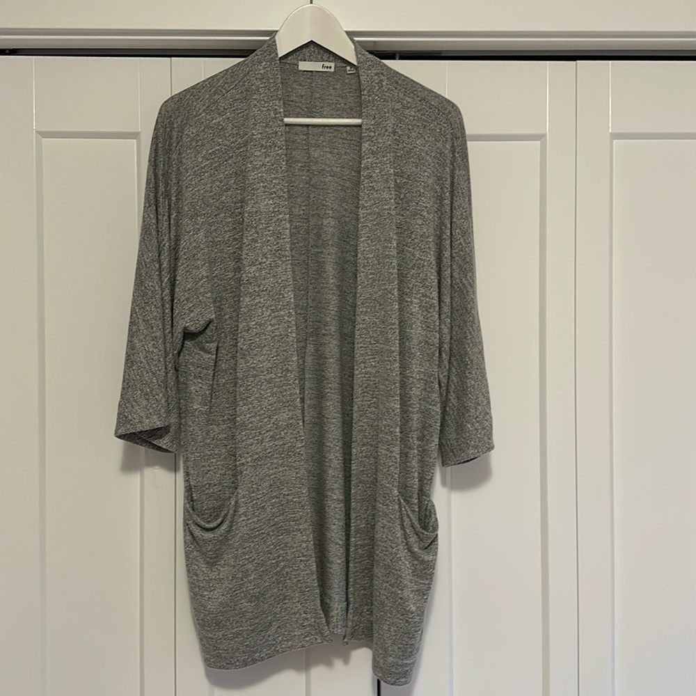 Wilfred open cardigan
